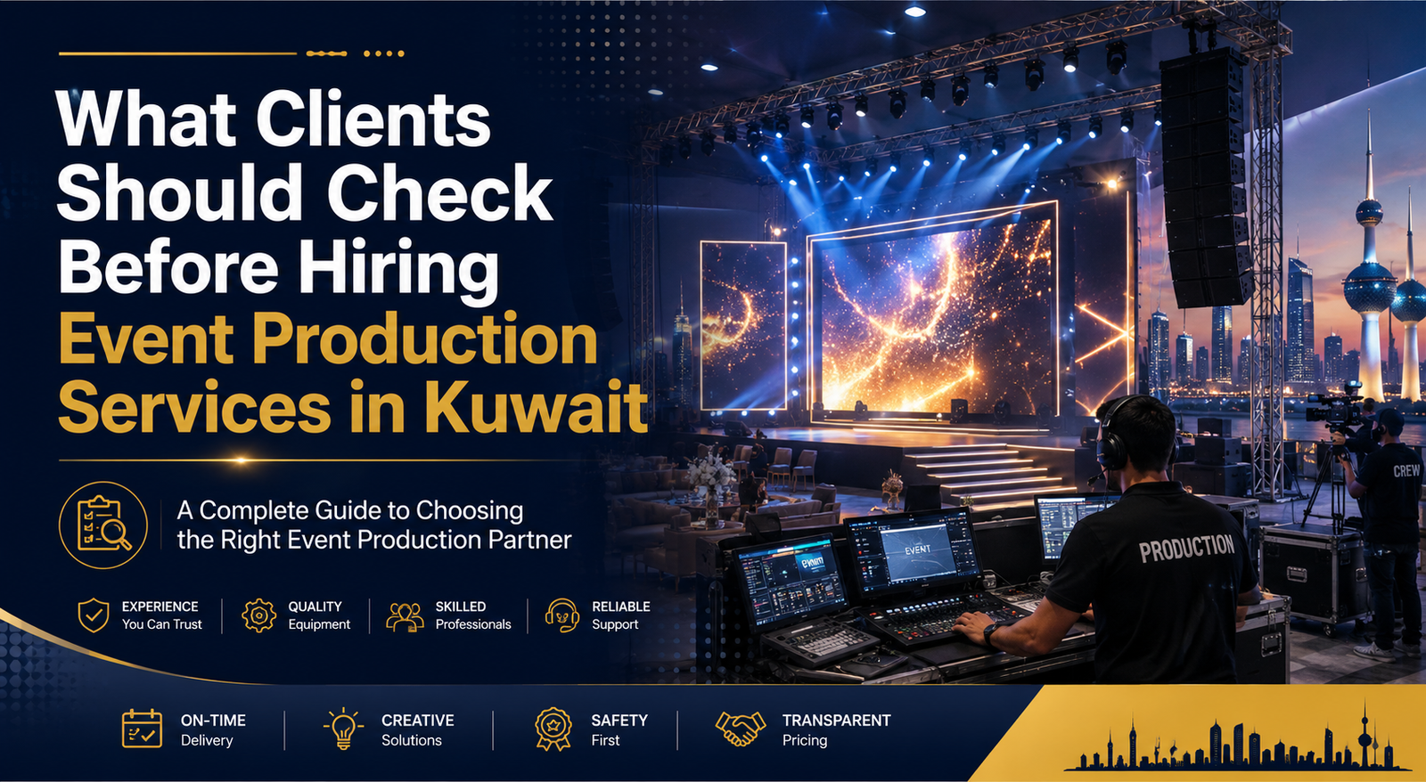 Event Production Services in Kuwait